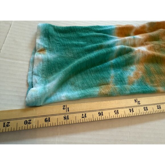 Reba Woman Tie-Dye Studded Cotton/Modal Long Sleeve Top 3X Boho, Hippie, Coastal - Picture 11 of 11